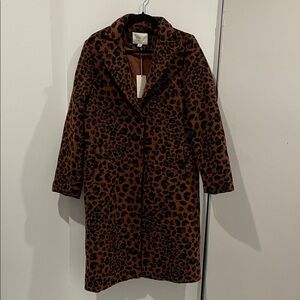 a new day Target Brown Leopard Print Coat
